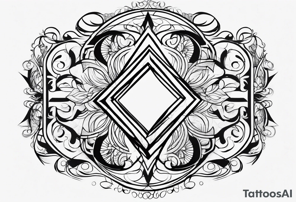 infinity symbol tattoo idea