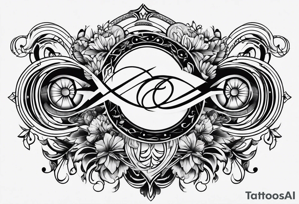 infinity tattoo idea