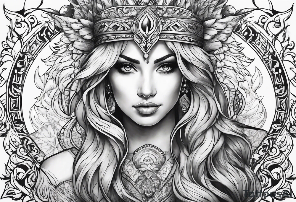 Fire tattoo idea