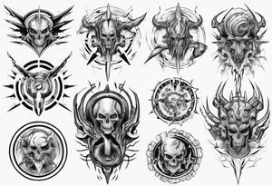 thunder tattoo idea