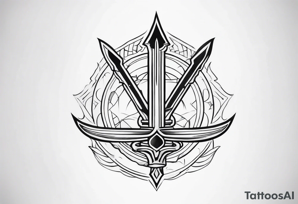 trident tattoo idea