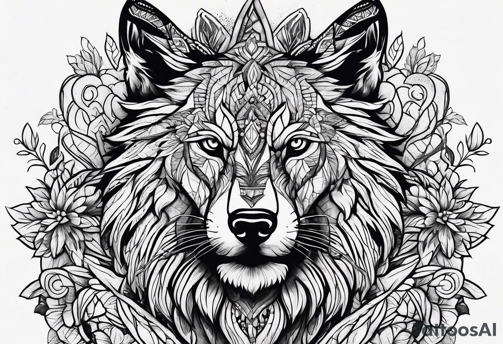 bark tattoo idea