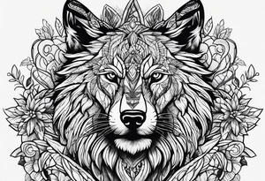 bark tattoo idea