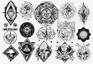 Sexy tatoo MFM tattoo idea