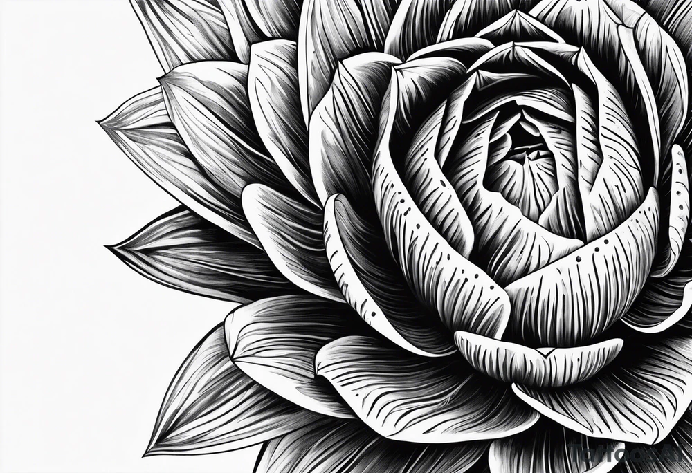 Geométricos, Lobo animais, cactos, flor tattoo idea