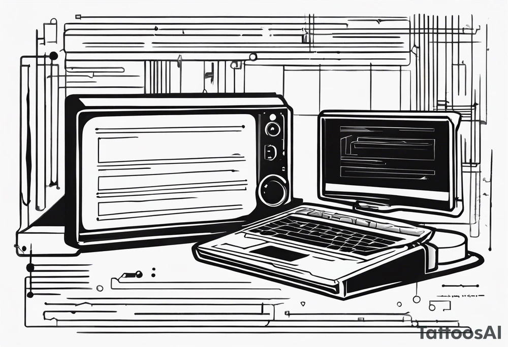 A command line interface tattoo idea