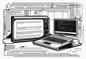 A command line interface tattoo idea