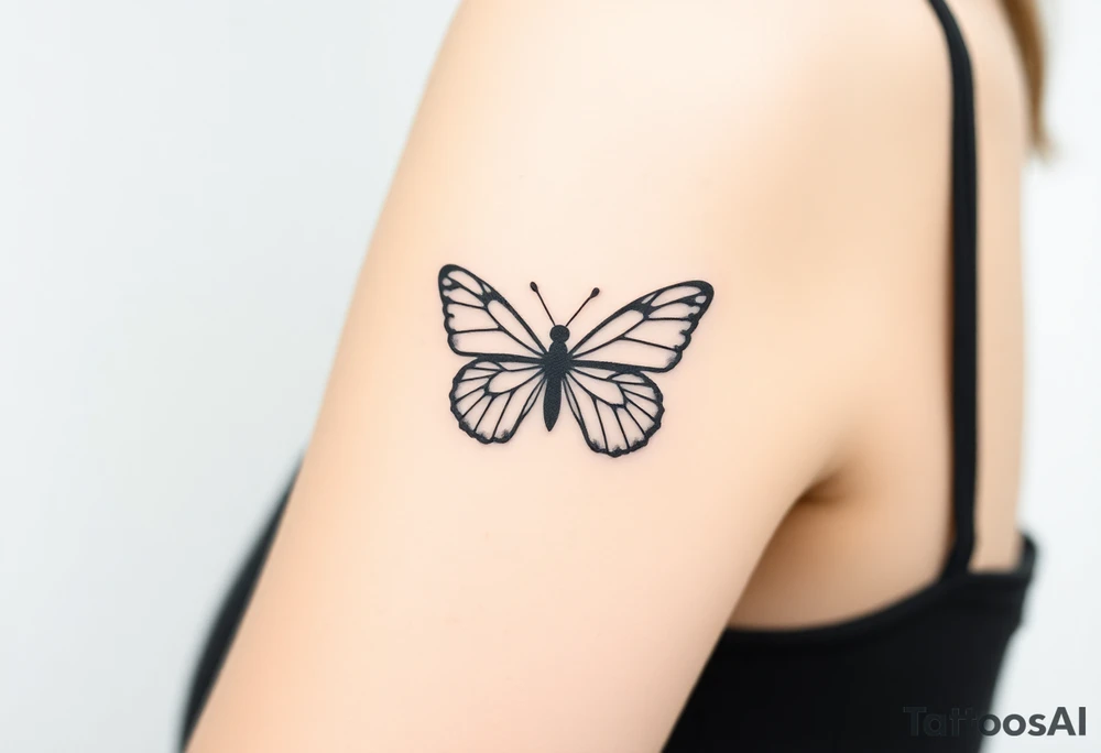 Butterfly tattoo idea