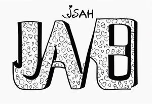 My son name JOSIAH with his footprint tattoo idea