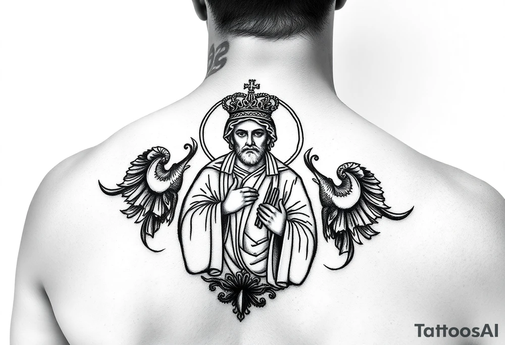 Russian orthodox icon tattoo idea