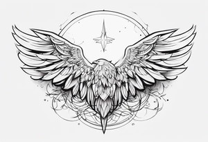 wings tattoo idea