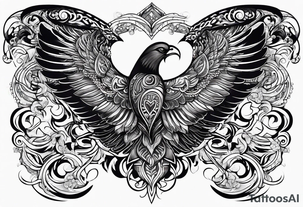 Maori wings on my back tattoo idea