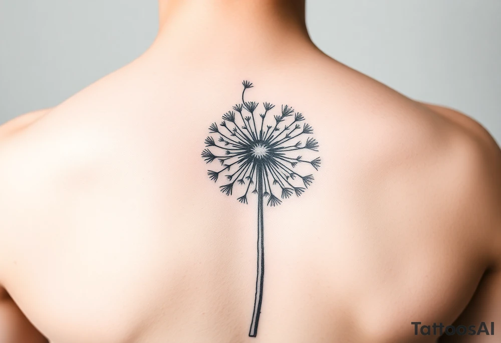Dandelion tattoo idea