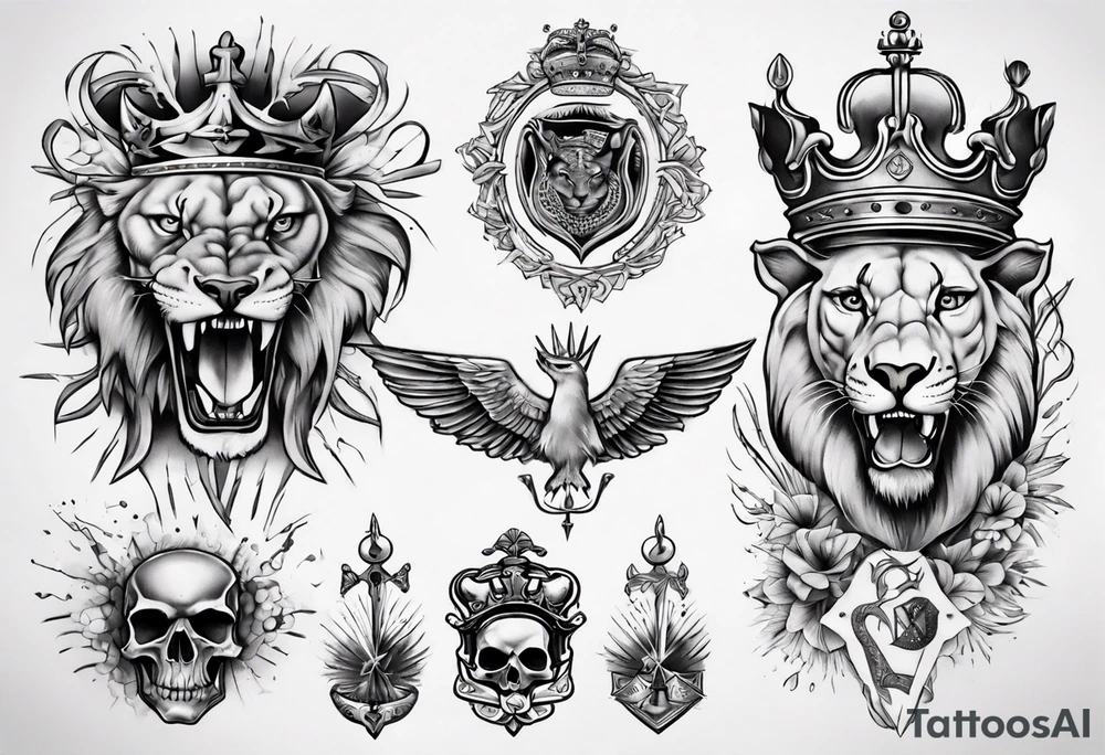 royal tattoo idea