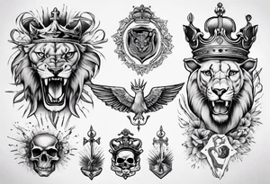 royal tattoo idea