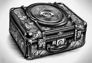 Things scanner storage tattoo idea