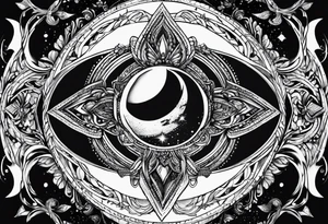 Galaxy shoulder tattoo tattoo idea