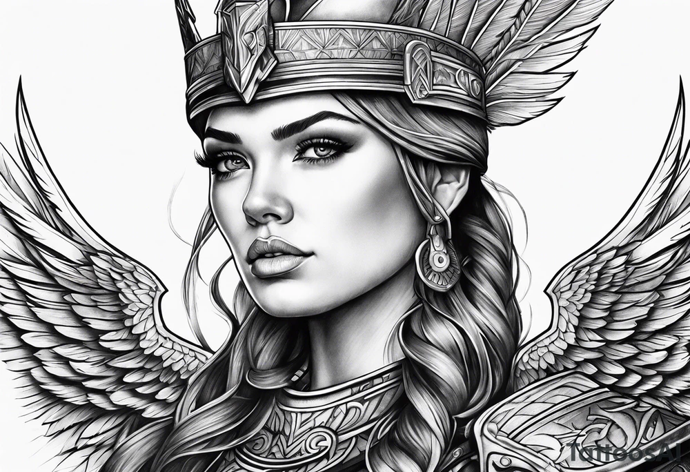 Valkyrie tattoo idea