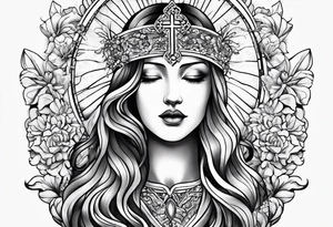 "Falling in love with Jesus" tattoo idea