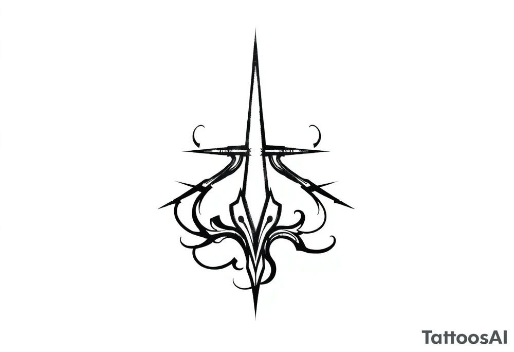 Synbol for light with a small L tattoo idea