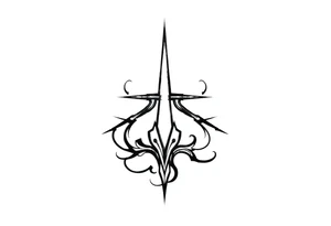 Synbol for light with a small L tattoo idea