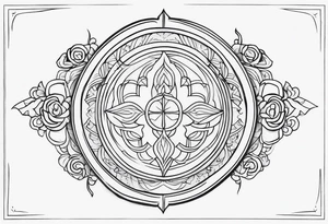 Renaissance sleeve tattoo idea