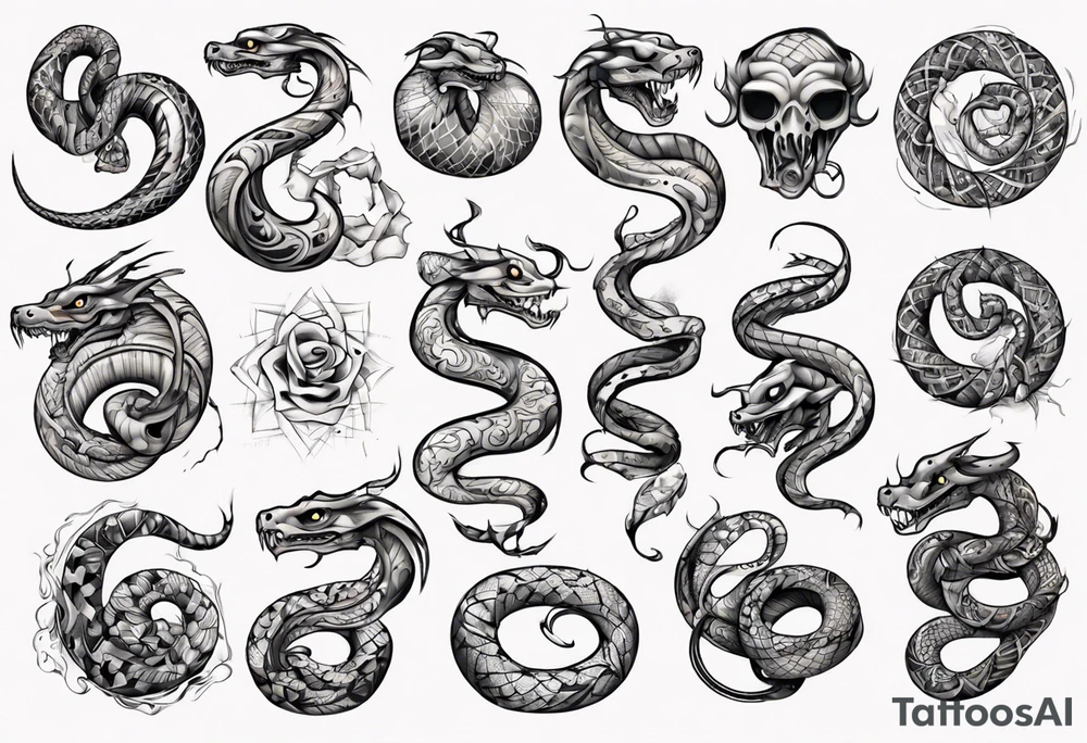 Schlange tattoo idea