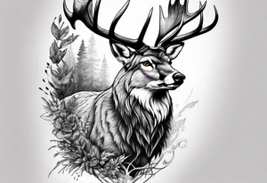 hunting tattoo idea