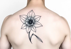 daffodil and the jonquil aquamarine tattoo idea