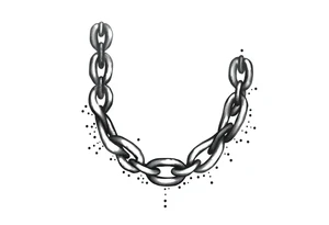 Chain tattoo idea