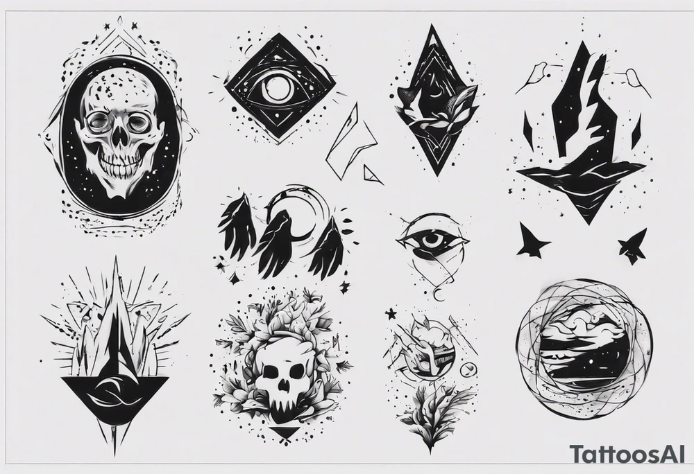 Alone tattoo idea