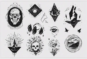 Alone tattoo idea