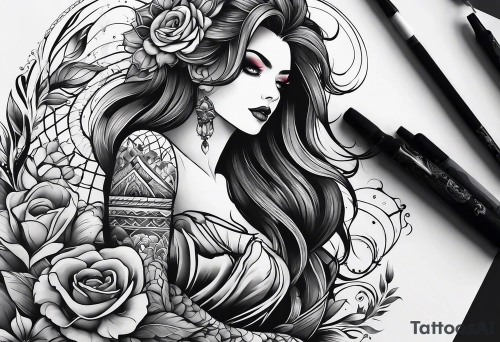 Sleeve tattoo idea