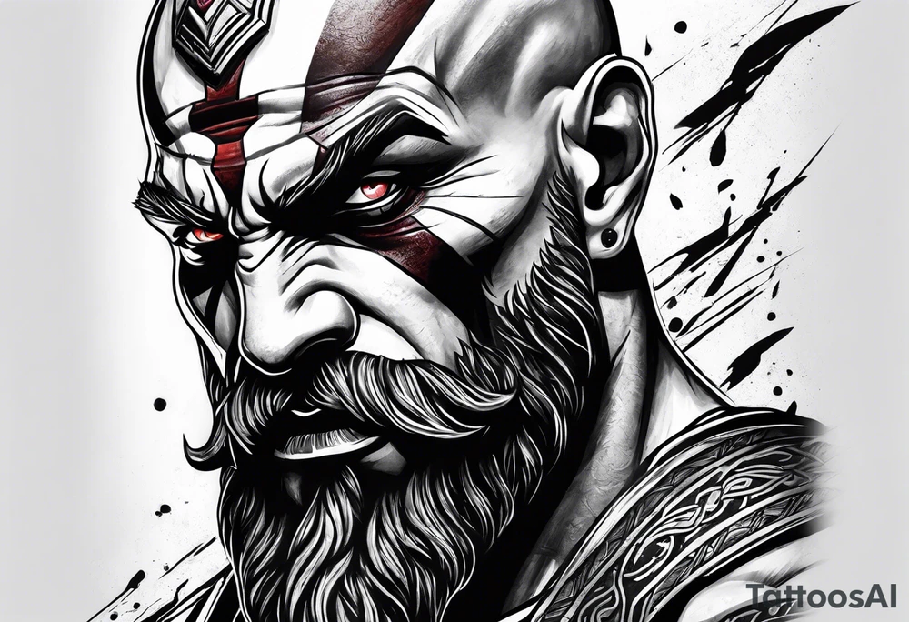 Kratos tattoo idea