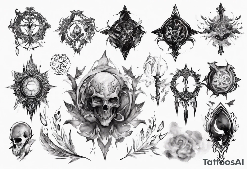 path of exile tattoo idea