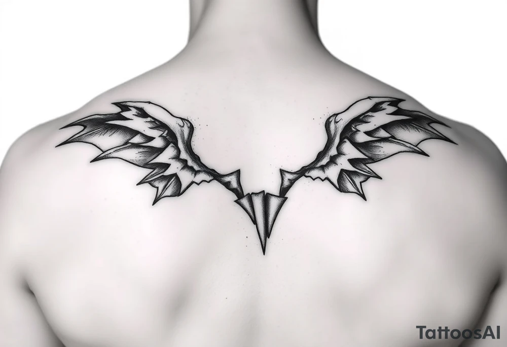 broken tattoo idea