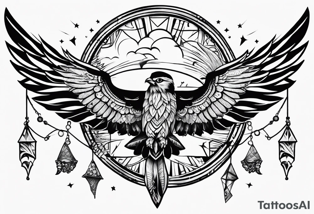 Go Fly a kite tattoo idea
