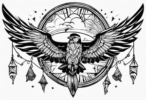 Go Fly a kite tattoo idea