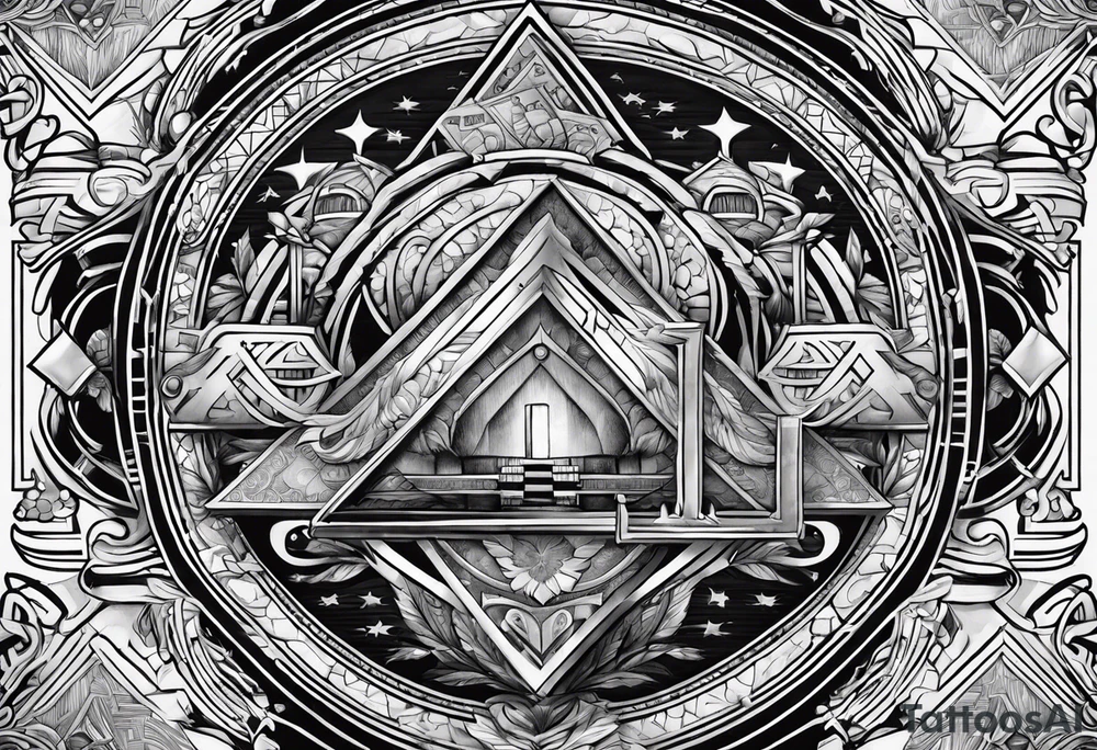 Money,trust,power tattoo idea