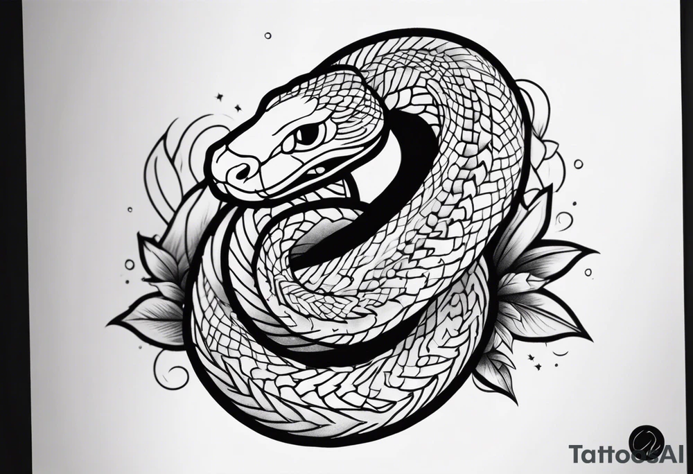Snake tattoo idea