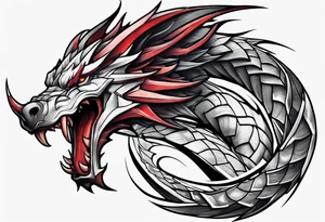 Wyvern tattoo idea