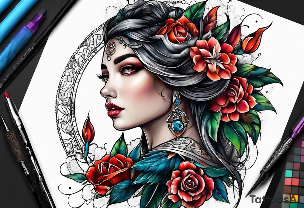 Humid tattoo idea