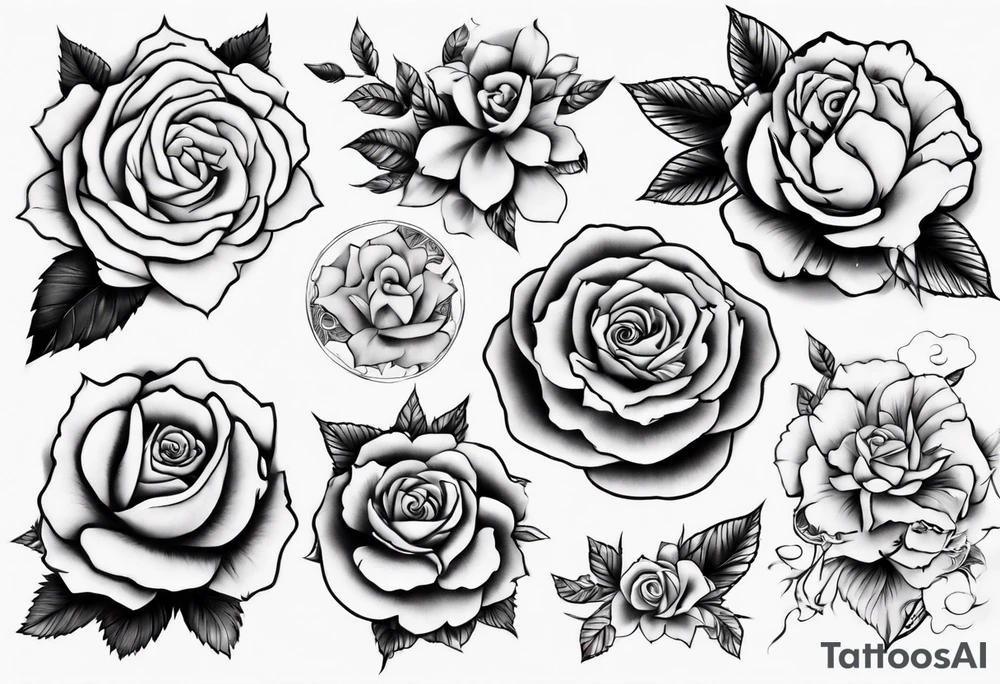 rosa tattoo idea