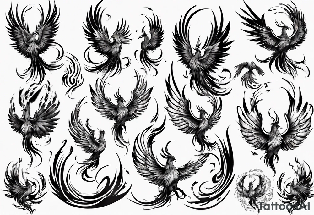 pheonix tattoo idea