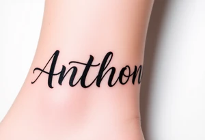 Anthony graffiti tattoo idea