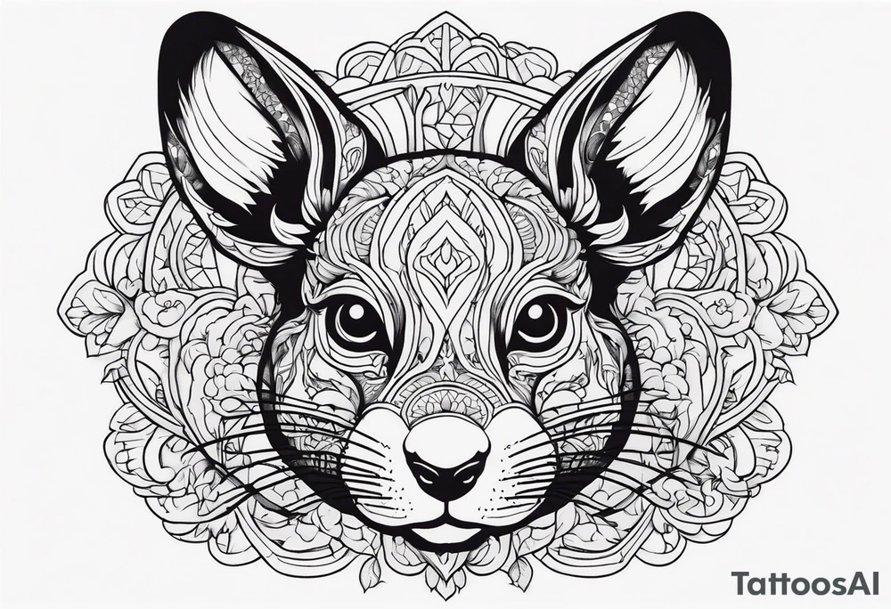 Chinchilla tattoo idea