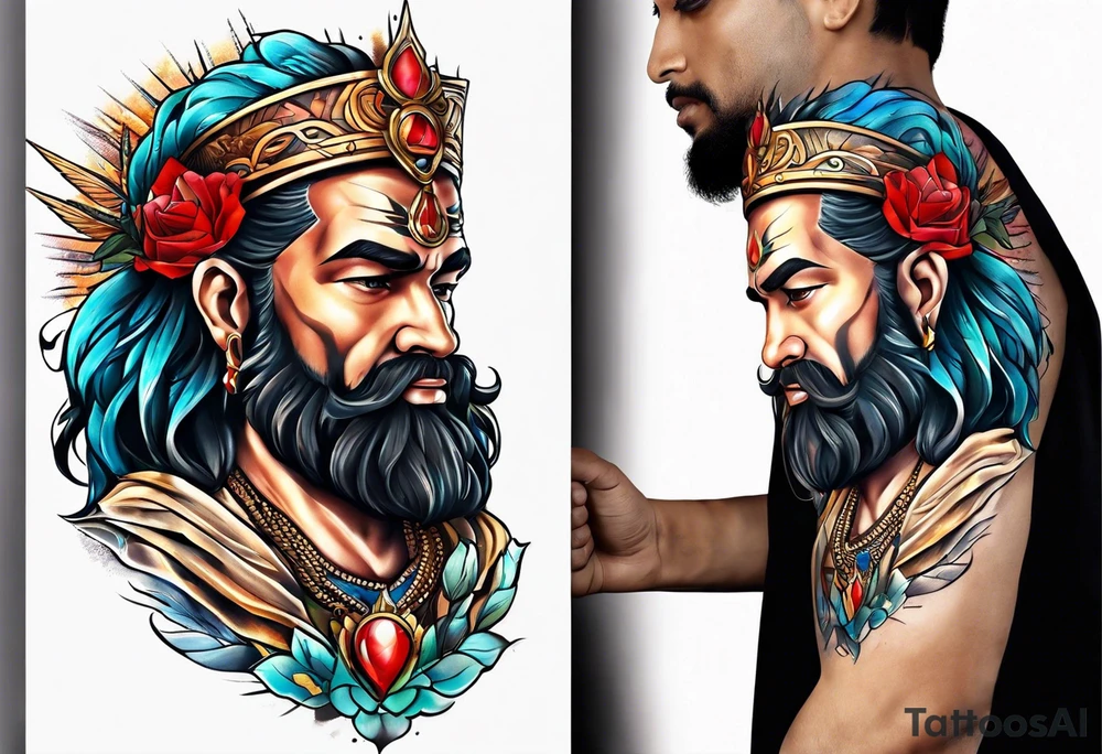 Moses tattoo idea