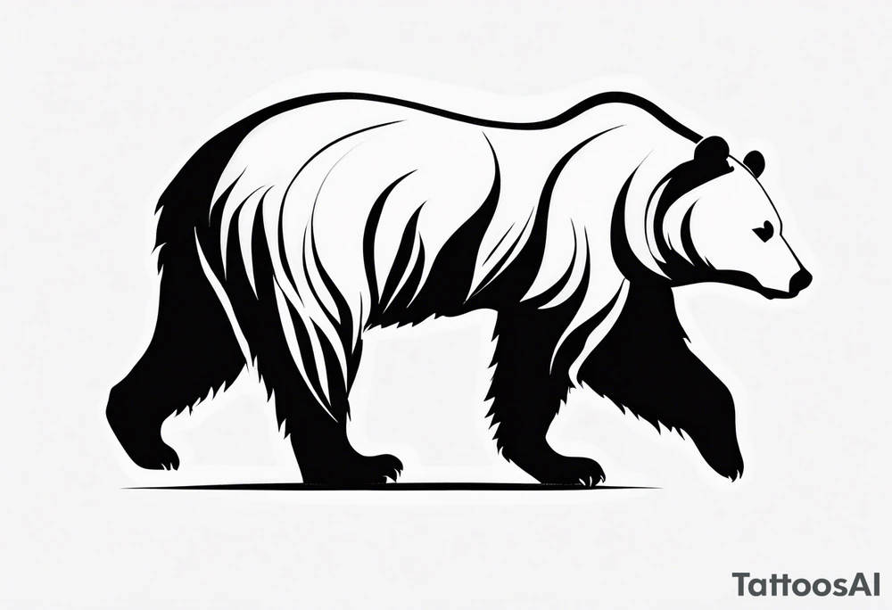 grizzly bear tattoo idea