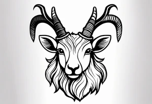 Steinbock mit Schrotflinte tattoo idea
