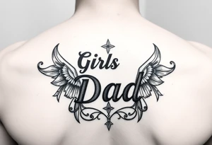 Girls dad tattoo idea